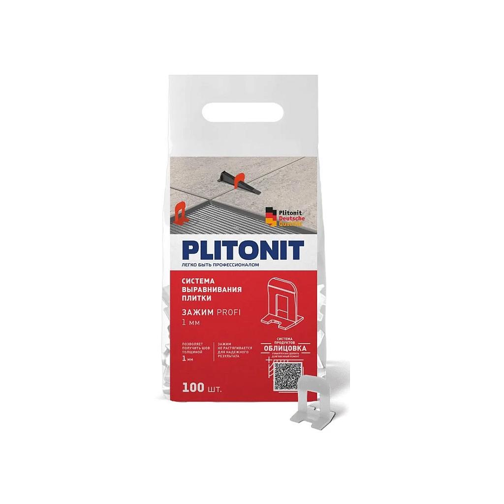 PLITONIT зажим SVP-PROFI, 1,4 мм., 100 шт. в пакете, 24 пакета в коробке.